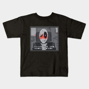 WD Gaster - Flushed Kids T-Shirt